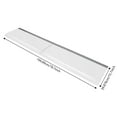 thumbnail image 2 of Awning Rain Shelter, Rain Shelter Cover, Clear Window Awning, Rain Shelter Front Door Canopy, for Porch Patio Roof Rain Shelter, Front and Rear Entrances, Bike Shelters, Pet, 78.7 * 15.7 in, 2 of 9