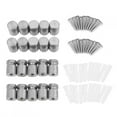 thumbnail image 2 of Stainless Steel Glass Standoff Sign Mounting Hardware (20pcs, M16*20mm), 2 of 14