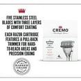 thumbnail image 3 of Cremo Astonishingly Superior Razor Refills, 1 Pack (4 Count)., 3 of 3
