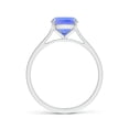 thumbnail image 2 of Angara Natural 2.45 Ct. Tanzanite Fashion Ring in 14K White Gold for Women (Ring Size: 6), 2 of 9