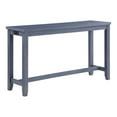 thumbnail image 5 of Furniture of America Sabana Wood 4-Piece Counter Height Dining Set in Blue, 5 of 9