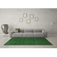 thumbnail image 3 of Ahgly Company Indoor Square Abstract Emerald Green Modern Area Rugs, 6' Square, 3 of 4
