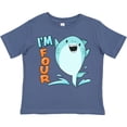 thumbnail image 3 of Inktastic I'm Four Shark Fourth Birthday Boys or Girls Toddler T-Shirt, 3 of 5
