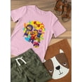 thumbnail image 3 of Sid the Science Kid Vibrant Character Group Graphic Toodler's T-shirt, 3 of 4