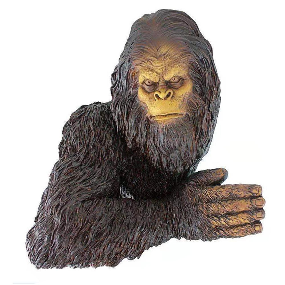 bashful yeti tree statue