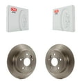 thumbnail image 1 of CMX Rear Disc Brake Rotors Pair for Car Toyota Camry Lexus ES350 Avalon K8-100840, 1 of 8