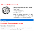 thumbnail image 2 of Wheel - Compatible with 2011 - 2017 Buick Regal 2012 2013 2014 2015 2016, 2 of 2