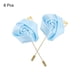 thumbnail image 3 of Ramilletes de rosa Unique Bargains Alfileres para Novio Ceremonia de Boda Aniversario Cena Formal Azul claro, 3 of 5