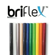 BriFlex Heat Transfer Vinyl for T-Shirt and Apparel 20" x 3' Iron on HTV-RED