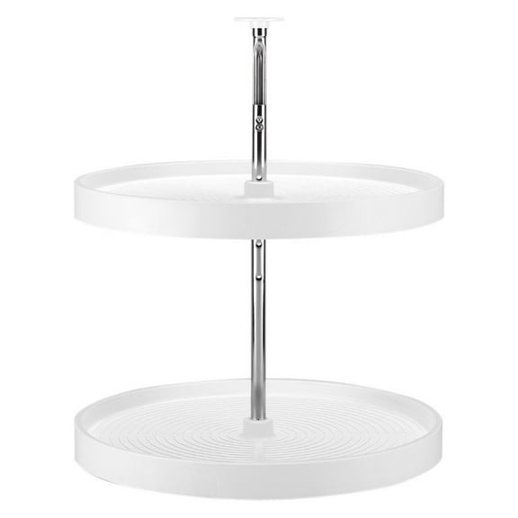 Lazy Daisy Full Circle 2 Tray Lazy Susan Set with Hardware