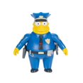 thumbnail image 2 of Figura de acción Jefe Wiggum de Los Simpsons articulada de 6,3 cm, 2 of 2