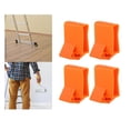 thumbnail image 3 of 4-Pack Ladder Feet Covers Attic Ladder Leg Durable Silicone Furniture Foot Yellow, 3 of 9