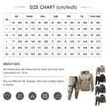thumbnail image 3 of Mens Sweat Suit 2 Piece Hoodie & Joggers Tracksuit, Long Sleeve Casual Outfit for Jogging, Gym & Lounge​ Khaki S, 3 of 4