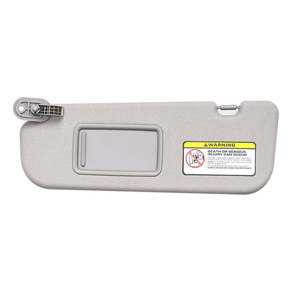 Sun Visor Replacement Fit For Hyundai Elantra 2011-2015, OE: 852103X000TX, Driver Left & Passenger Right Side, Sun Visor With Mirror-grey-left