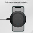 thumbnail image 4 of HomeLife 15W Wireless Charger Universal High Power Low Temperature Anti-slip Safe Qi Fast Charging Ultra-thin Induction Wireless Charging Pad for Smartphone, 4 of 13