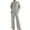 Gray, variant on Lyrcatrment Women Knit Sets 2 Piece Casual Outfits Hoodies Long Sleeve Sweatshirt Long Pants Loungewear Fashion Fall Winter Matching Outfit(X-Large,Sky Blue)