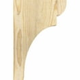 thumbnail image 3 of 4"W x 8"D x 12"H Yorktown Rough Sawn Corbel, Douglas Fir, 3 of 9