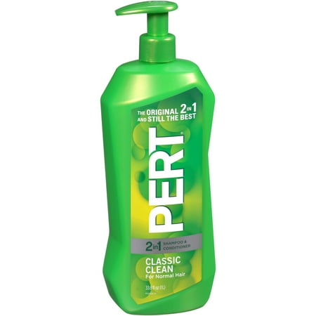 Pert Classic Clean 2 in 1 Shampoo & Conditioner, 33.8 fl (Best Shampoo And Conditioner For Men With Thick Hair)