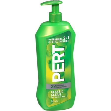 Pert Classic Clean 2 in 1 Shampoo & Conditioner, 33.8 fl (Best Two In One Shampoo Conditioner)