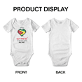 thumbnail image 3 of Half Guyanese Is Better Than None Cute Baby Bodysuit (White, 18-24 Months), 3 of 5