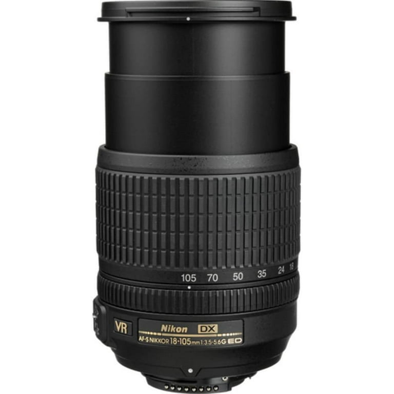 Nikon AF-S DX NIKKOR 18-105mm F/3.5-5.6G ED VR Lens (2179) Intl