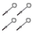 thumbnail image 2 of US Cargo Control 5/8" x 10" Eye Bolt - Galvanized Steel - 4 Pack, 2 of 3