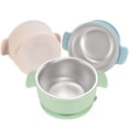 thumbnail image 1 of Baby Bowls Bella's Friends de acero inoxidable de 4,3 pulgadas, paquete de 3, 1 of 7