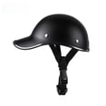 thumbnail image 2 of Casco de motocicleta, gorra de montar para hombres y mujeres, casco de coche eléctrico con batería, casco de invierno, medio casco, gorra de béisbol para adultos, 2 of 5
