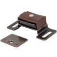 thumbnail image 1 of Imán único Magnetic Catch Stone Harbor Hardware, color marrón oscuro, 1 of 2