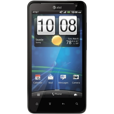 HTC Vivid 16 GB Smartphone, 4.5" LCD540 x 960, Android 2.3.5 Gingerbread, 4G, Black