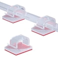 thumbnail image 1 of 50 clips para cables, organizador de cables adhesivo, soporte para cables, gestión de cables resistente y duradero para coche, oficina y hogar. Fokelyi CZDZ-ST101-2, 1 of 8