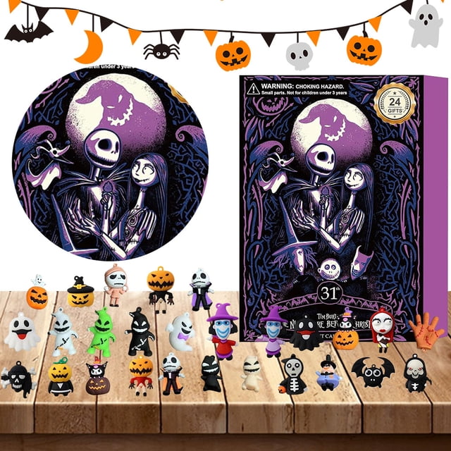 Calendario Adviento Kuymtek Muñeca Aterradora Navidad Halloween 2024 24 Días