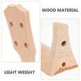 thumbnail image 2 of 1Pcs Ukulele Neck Replacement Part Wooden Light Yellow Tail Shape for Diy Projects, 2 of 9
