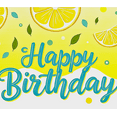 thumbnail image 4 of Lemon Themed Happy Birthday Banner Background Backdrop Decorations for Birthday Party Photography Props Celebrations Event Decor Party Supplies, 4 of 7