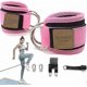 thumbnail image 1 of Ankle Strap With Resistance Band Neoprene Padded Ankle Straps, 1 of 2