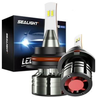 SEALIGHT X2 9012/HIR2 150W 6500K White IP67 LED Headlight Bulbs 2Pcs