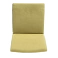 thumbnail image 4 of GDF Studio Ballantrae Wood and Fabric 7 Piece Dining Set, Natural Oak, Green Tea, 4 of 10