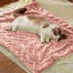 thumbnail image 4 of Manta De Lana De Doble Cara Para Mascotas, Cálida, Suave Y Cómoda, Ideal Para Siestas Y Descanso, Para Gatos Y Perros., 4 of 7
