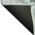 thumbnail image 5 of Addison Rugs Mayfield Premium Machine Washable Transitional Abstract Teal Rectangle Rug, 10' x 14', 5 of 7
