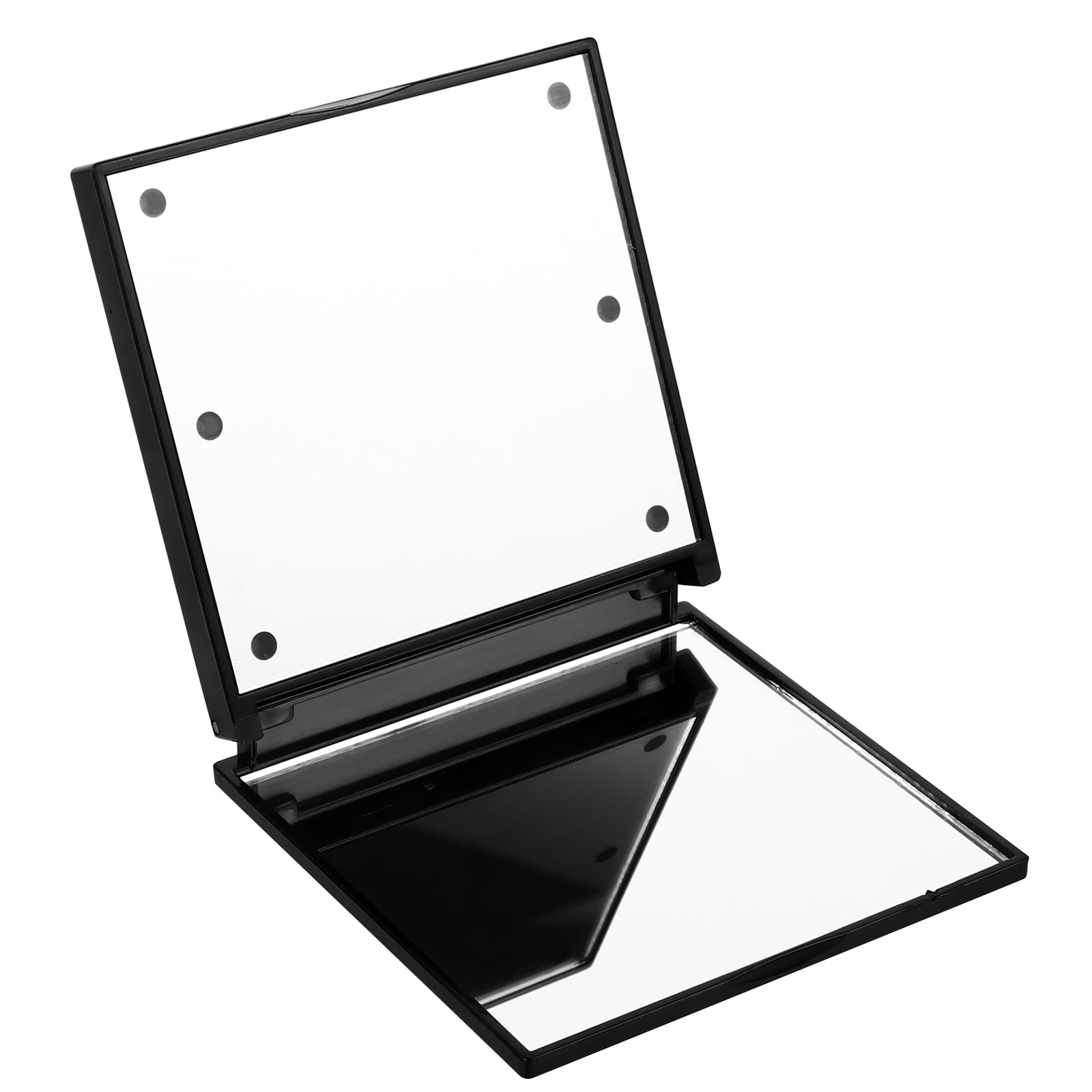 Mini Makeup Mirror Foldable Portable Beauty Cosmetic Mirror with Led