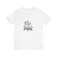 thumbnail image 2 of Inspirational Unisex Jersey Short Sleeve We rise by lifting others T-Shirt, 2 of 10
