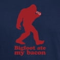 thumbnail image 3 of CafePress - Bigfoot (Sasquatch) Ate My Bacon! T Shirt - Men's Classic Graphic Cotton T-Shirt, 3 of 4