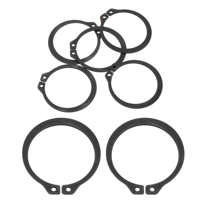 5 Pack 1-3/8" Internal Retaining Ring Circlip, 65 Mn Spring Steel Internal Circlip Snap Rings C-Clips, Black