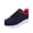 Hot Pink, variant on DLONGLI Women's Breathable Mesh Lace Up Athletic Sneakers, Non Slip Lightweight Walking Shoes