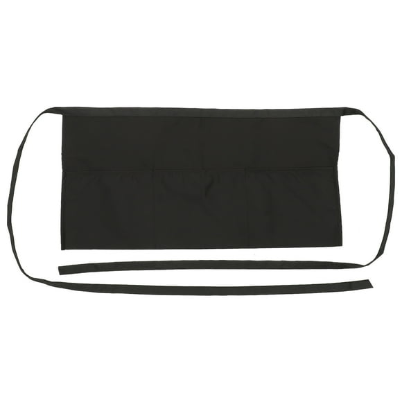 IFANLANDOR 1Set Black Cute Server Apron Waist Belt Apron for Dinner Parties Men