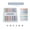 A, variant on Infidev Highlighter Clear View Highlighter with See-Through Chisel Tip,Stick HighlighterLight-colored Eye-protection Highlighter 6-color Set Morandi Color Square Marker Student With Marker Pen(2ml)