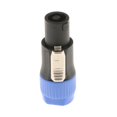 thumbnail image 1 of kusrkot 1Pcs Speaker Male Plug 4 Pole Conductor Audio Jack Cable Connector Converter, 1 of 5