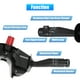 thumbnail image 3 of Interruptor Combinado de Palanca de Señal de Giro Unique Bargains para Ford Courier Fiesta MK IV KA, 3 of 8