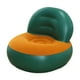 thumbnail image 1 of Sofá inflable con respaldo para mujeres, cómodo y elegante, para adultos. verde naranja, 1 of 9