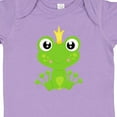 thumbnail image 4 of Inktastic Cute Frog, Green Frog, Frog Prince, Crown Boys or Girls Baby Bodysuit, 4 of 5